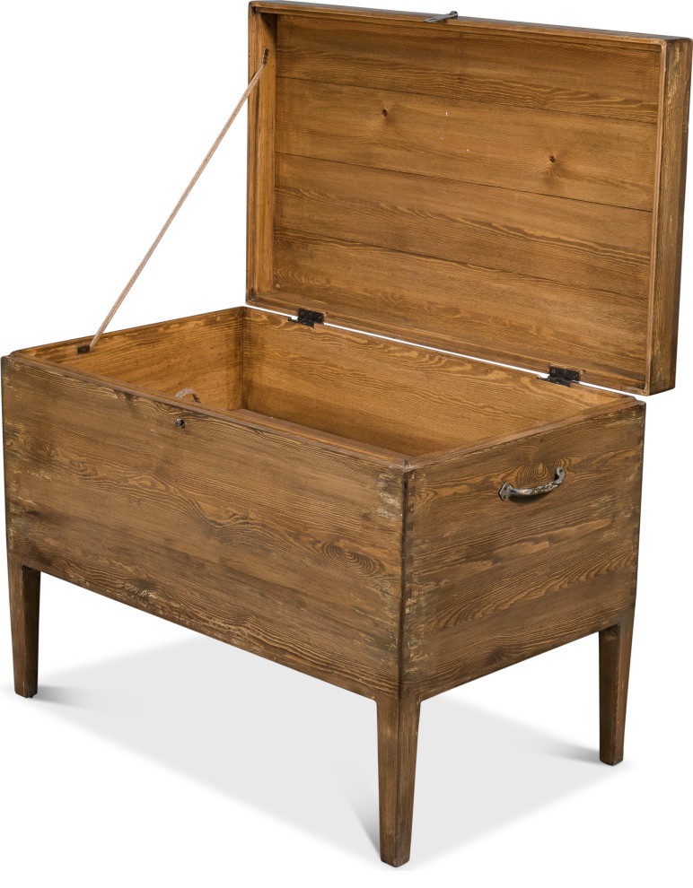 Trunk Side Table   Transitional   Side Tables And End Tables   by HedgeApple  Houzz