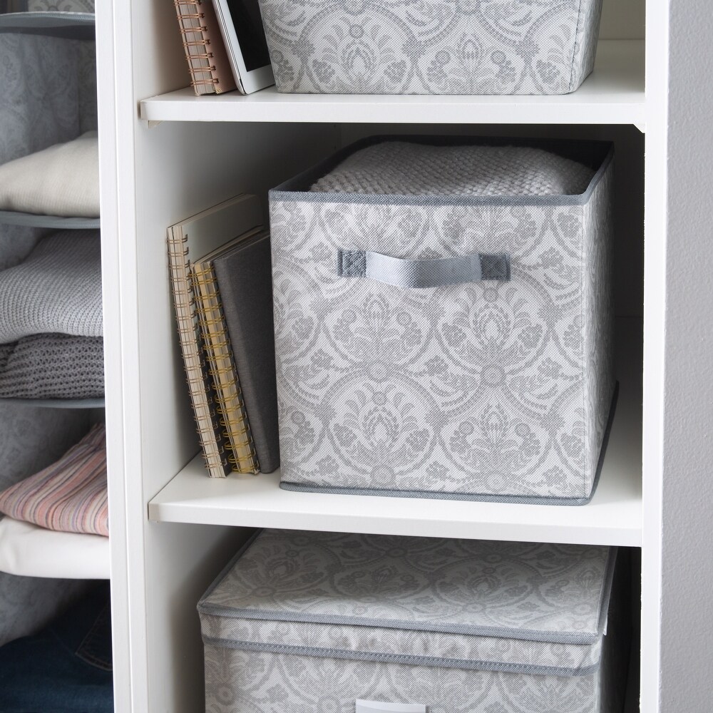 Laura Ashley Collapsible Storage Cube in Almeida   12\