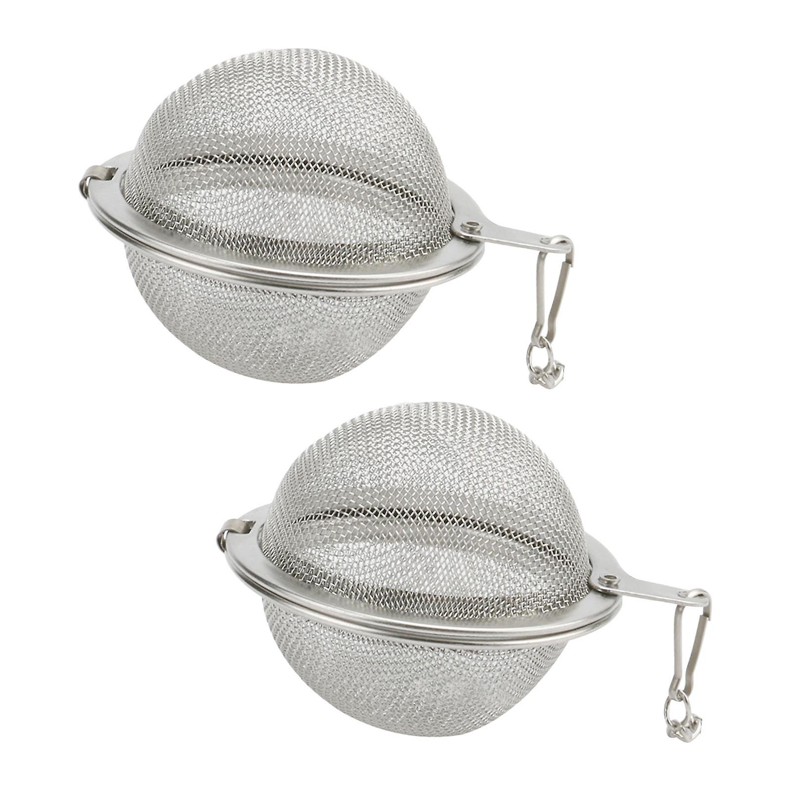 Stainless Steel Mesh Tea Ball Infuser Strainers Interval Diffuser 5.5cm