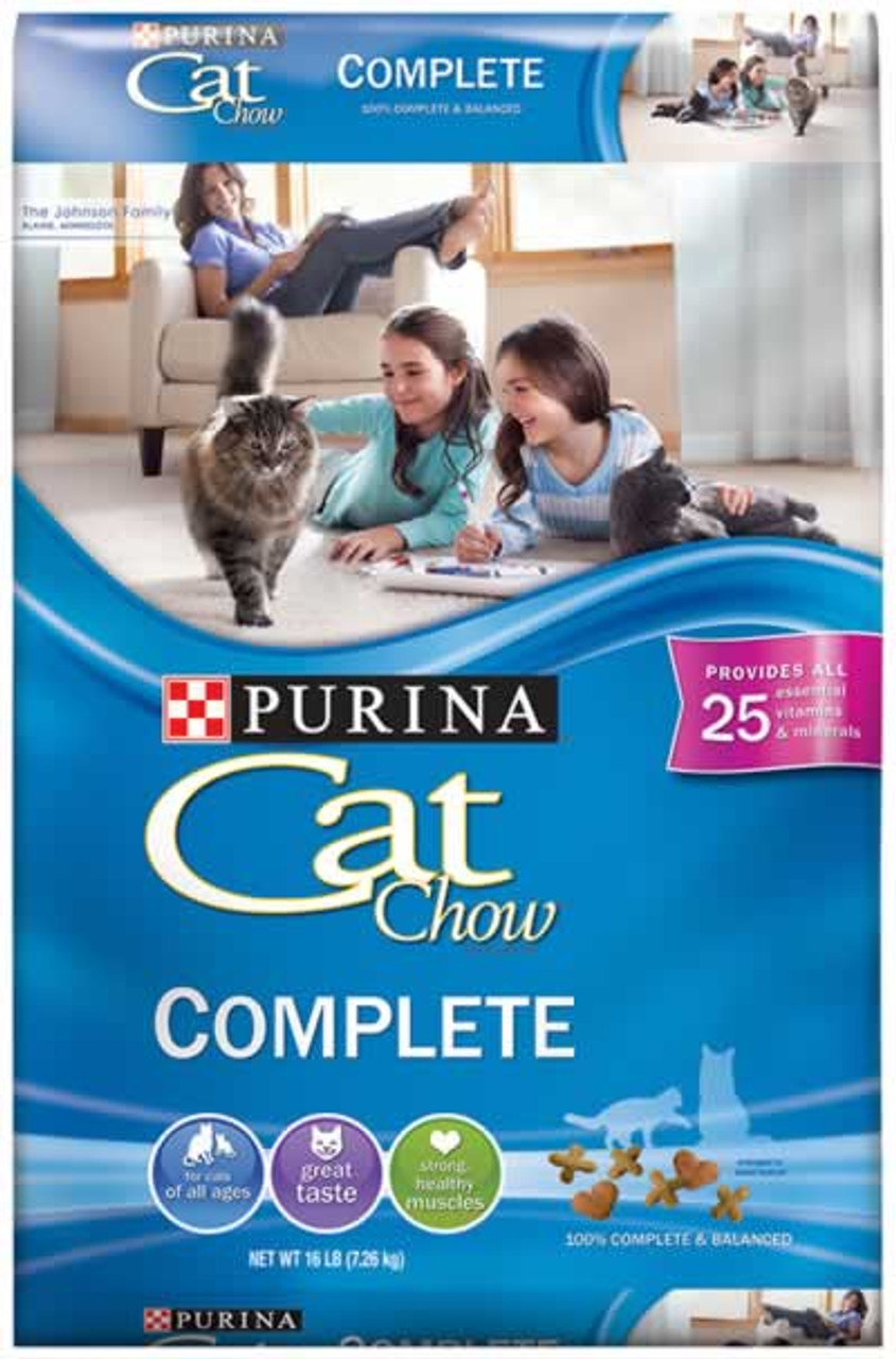 Purina Cat Chow Complete Cat Food 16 Pounds