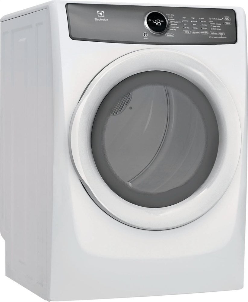 Electrolux EFME427UIW Front Load Perfect Steam™ Electric Dryer With 7 Cycles - 8.0 Cu. Ft.