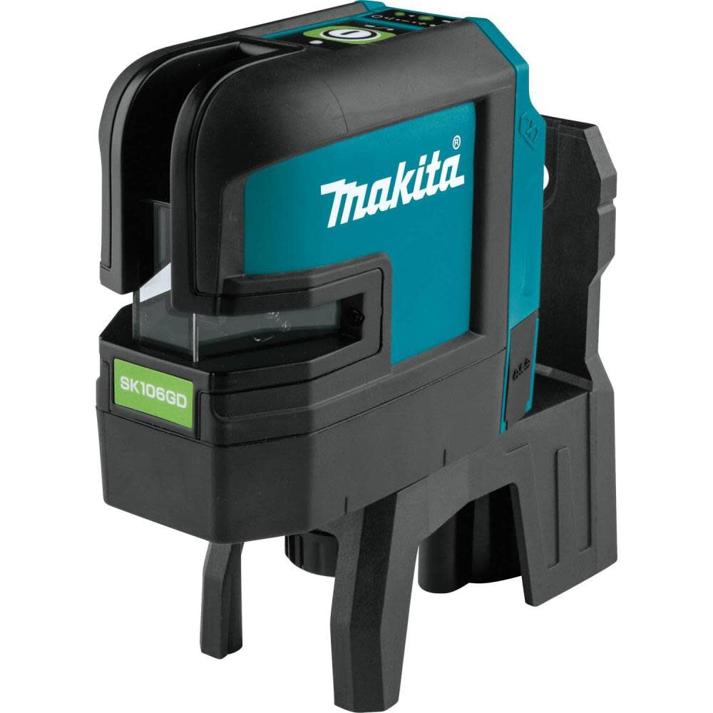 Makita 12V Max CXT Self-Leveling Cross-Line/4-Point Green Beam Laser Bare Tool SK106GDZ from Makita