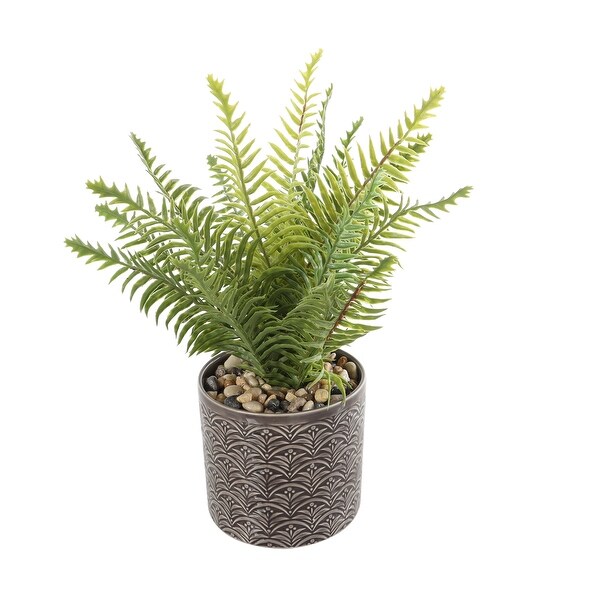 Green Faux Foliage Artificial Plant