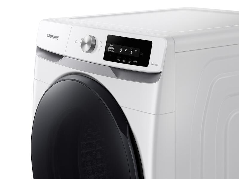 Samsung WF45A6400AW 4.5 Cu. Ft. Large Capacity Smart Dial Front Load Washer With Super Speed Wash In White