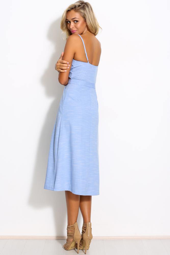 Listen Up Maxi Dress Blue