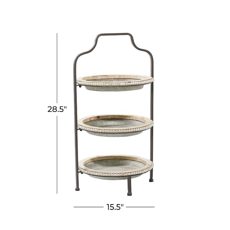 Stella and Eve Grey Iron Tiered Server