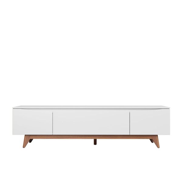 Salle 86.41 TV Stand in White Gloss