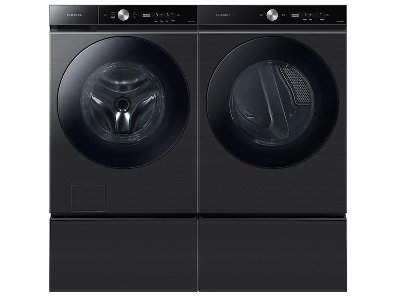 Samsung WF53BB8700AV Bespoke 5.3 Cu. Ft. Ultra Capacity Front Load Washer With Super Speed Wash And Ai Smart Dial In Brushed Black