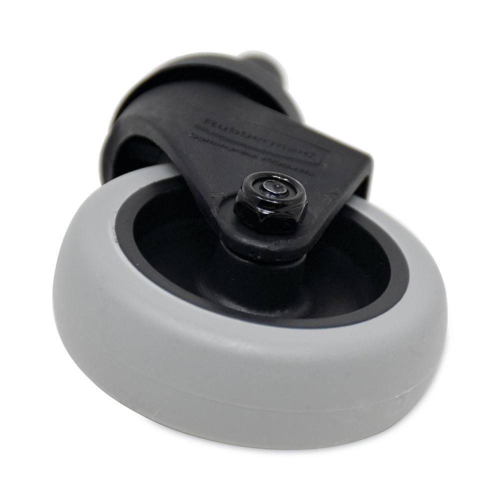 Rubbermaid Commercial Products Replacement Swivel Caster for WaveBrake 7480 and 7570 Buckets SGSFG7570L20000