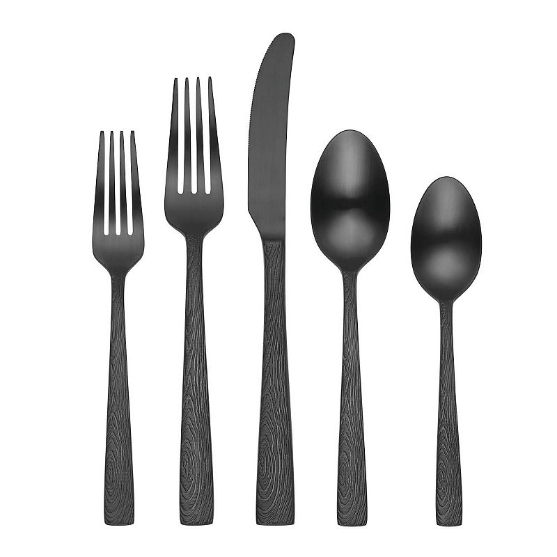 Oneida Elmcrest Midnight 20-pc. Flatware Set