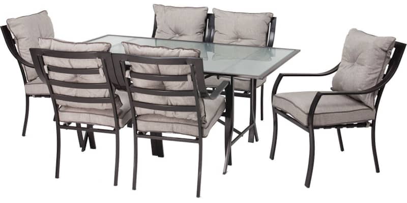 Hanover Lavallette 7-Piece Outdoor Dining Set