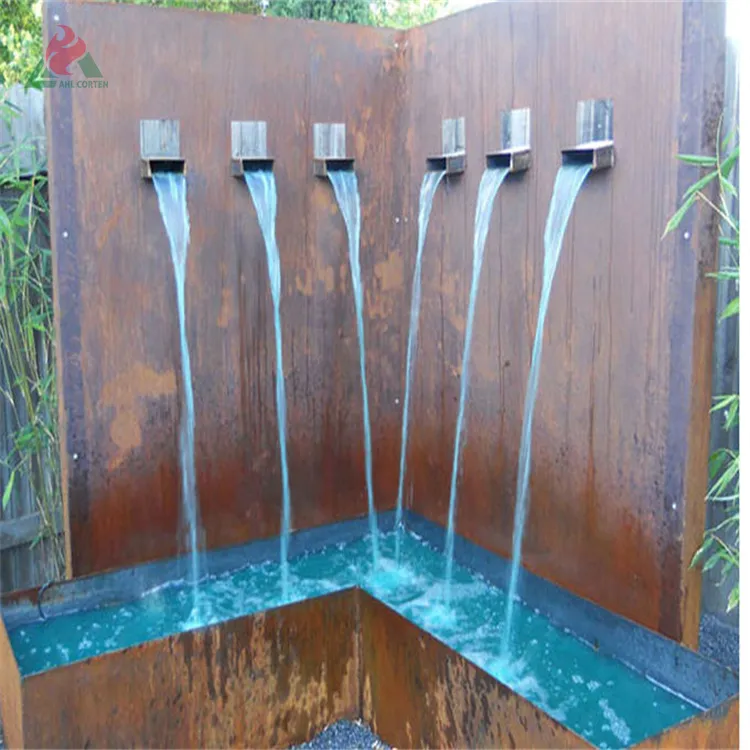 Water features gardens waterfall fountain garden water curtain rain curtain wall water fountain