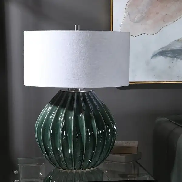 Uttermost Rhonwen Green Table Lamp