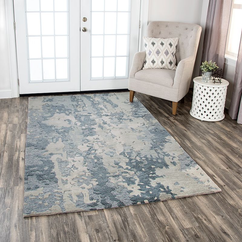 Rizzy Home Deborah Vogue Dark Gray Rug