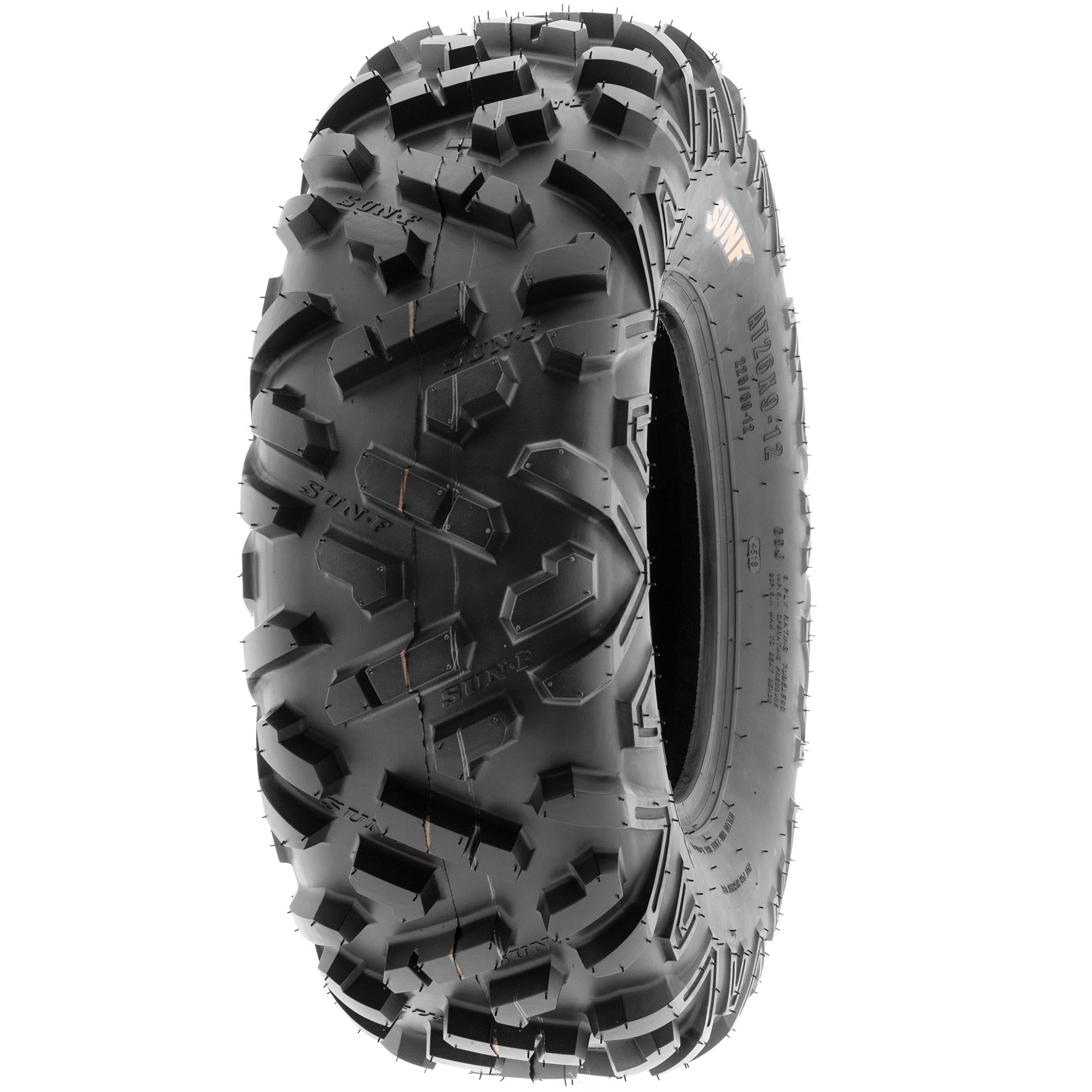 SunF 22x10-9 22x10x9 ATV UTV All Terrain AT Tire 6 PR A051 (Single)