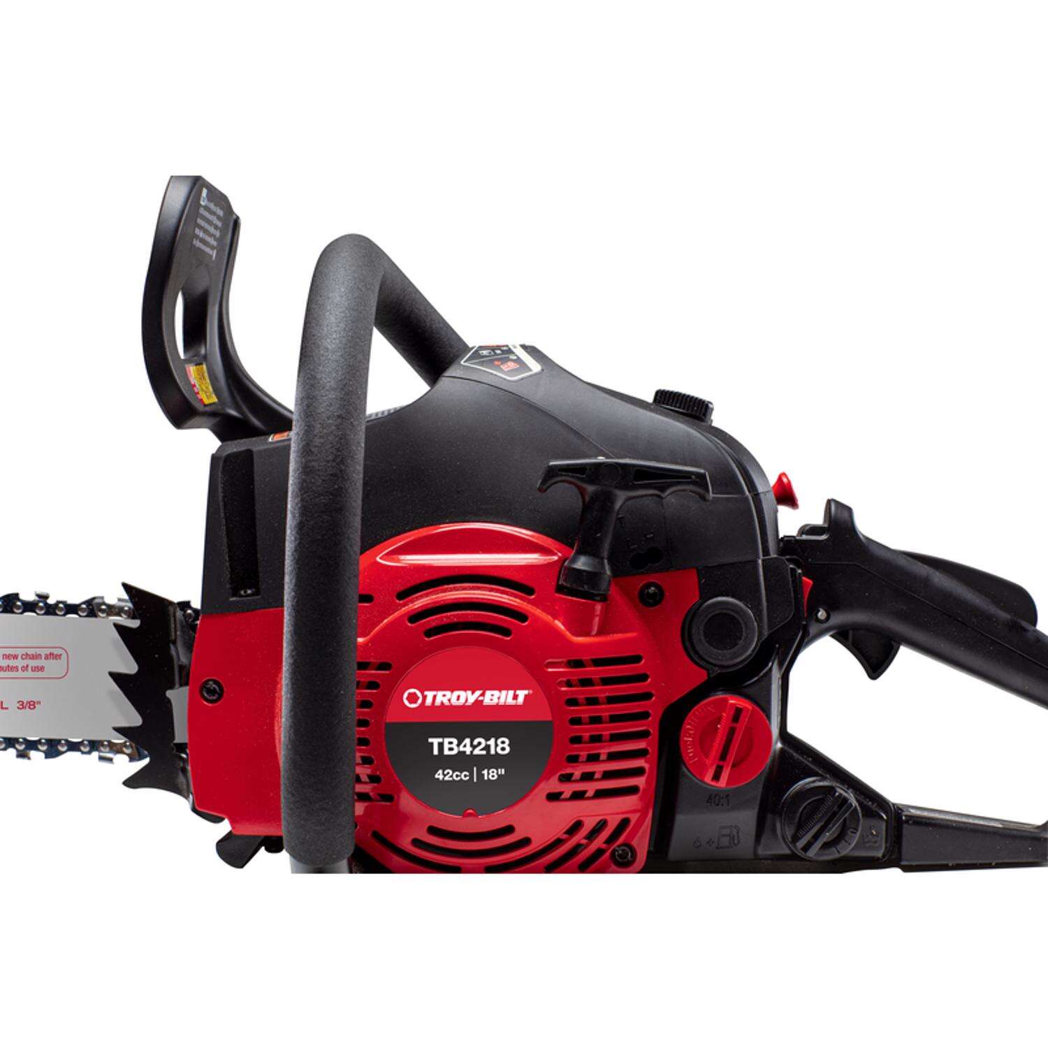 Troy-Bilt TB4218 18 in. 42 cc Gas Chainsaw