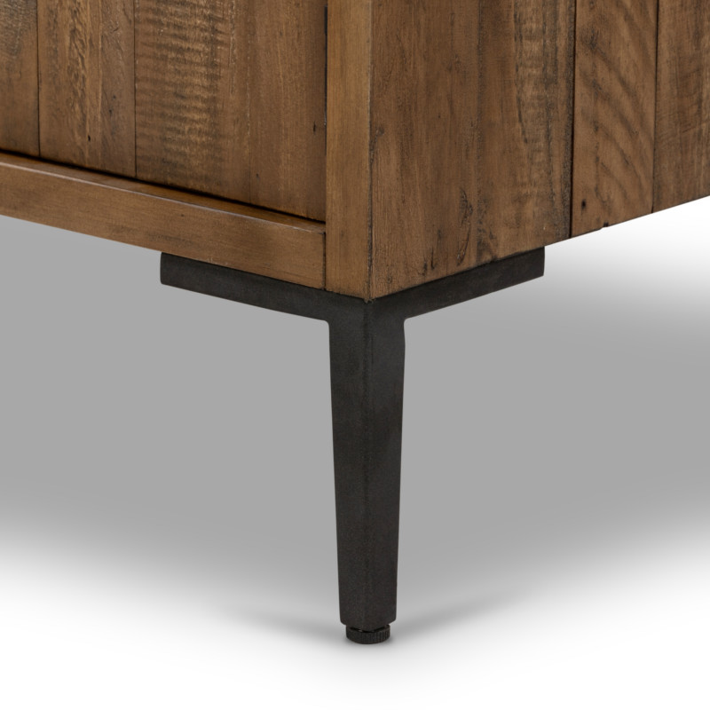 Wilfred 2 Door Media Console   Industrial   Console Tables   by Marco Polo Imports  Houzz