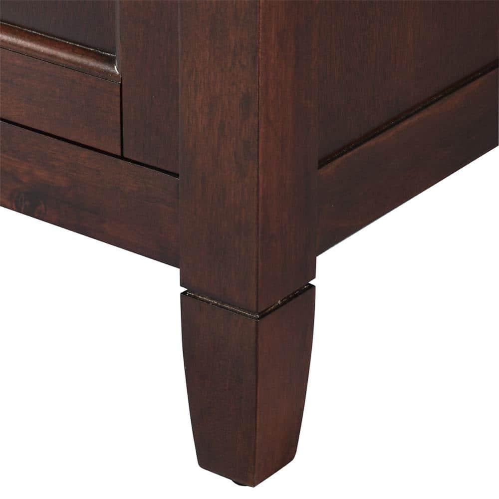 Home Decorators Collection Ashburn 36 in W Bath Vanity Cabinet Only in Mahogany