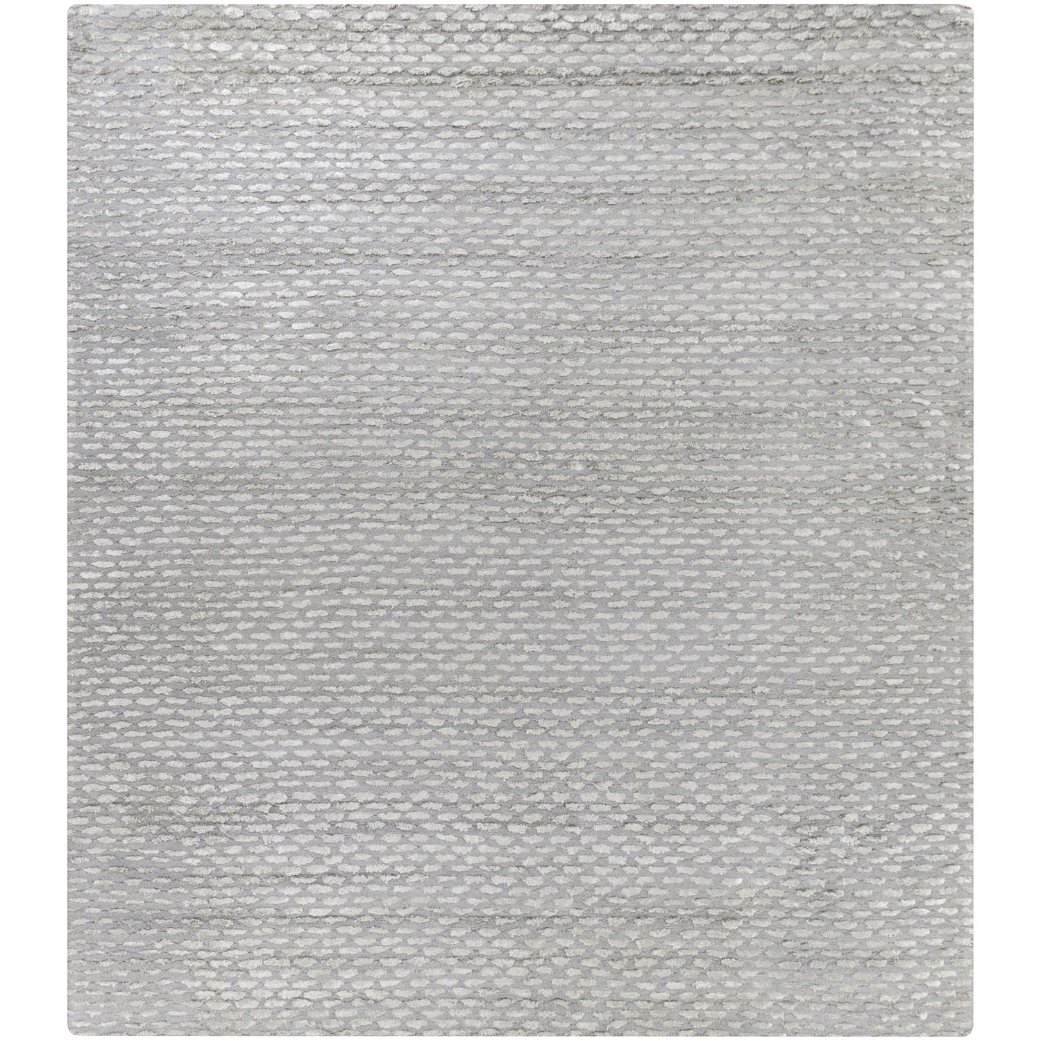 Atlantis Collection New Zealand Wool Area Rug in Dove Grey