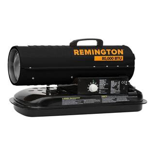 Remington 80000 BTU Kerosene Forced Air Space Heater with Thermostat REM-80T-KFA-B