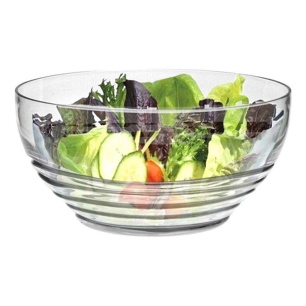 Acrylic Serving Bowls  Unbreakable Large Plastic Bowls