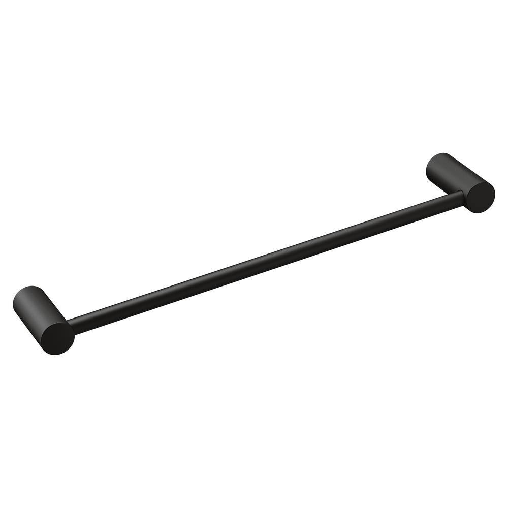 MOEN Align 24 in. Towel Bar in Matte Black YB0424BL