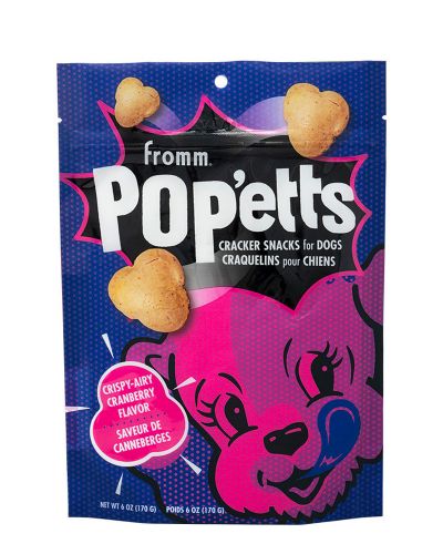 Fromm Popetts Crispy Airy Cranberry Flavor Dog Treats