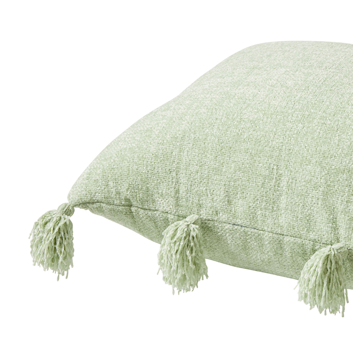 Dormify Mackenzie Knit Tassel Square Pillow