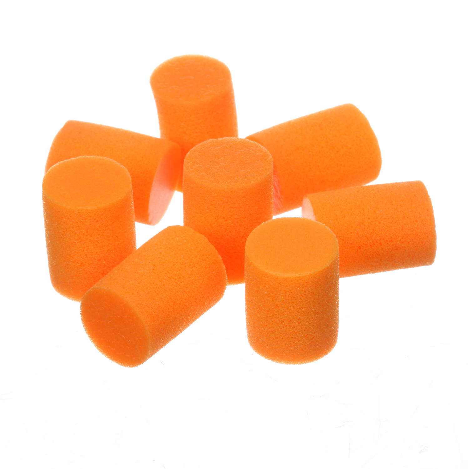 3M 23 dB Foam Earplugs Orange 4 pair