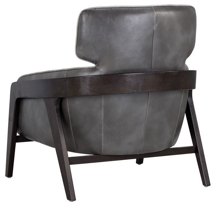 Sunpan 5West Maximus Armchair   Midcentury   Armchairs And Accent Chairs   by Unlimited Furniture Group  Houzz