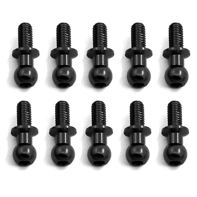 10pcs M3 Metal Hex Ball Head Screws For Tt01 Tt02 Sakura D5 1/10 Rc Drift Car Spare Parts Universal