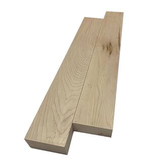 Swaner Hardwood 2 in. x 4 in. x 2 ft. Maple S4S Board (2-Pack) OL08031624ME