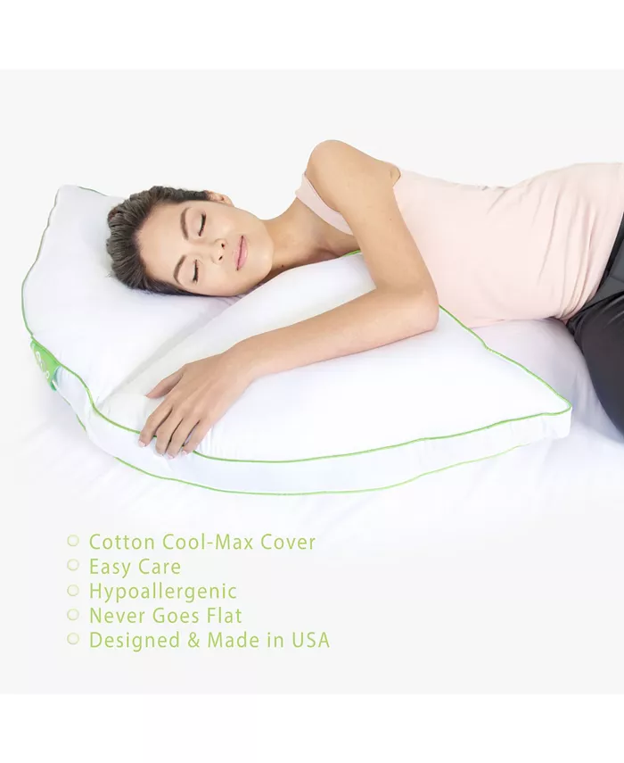 Rio Home Fashions Sleep Yoga Side Sleeper Pillow - One Size Fits All