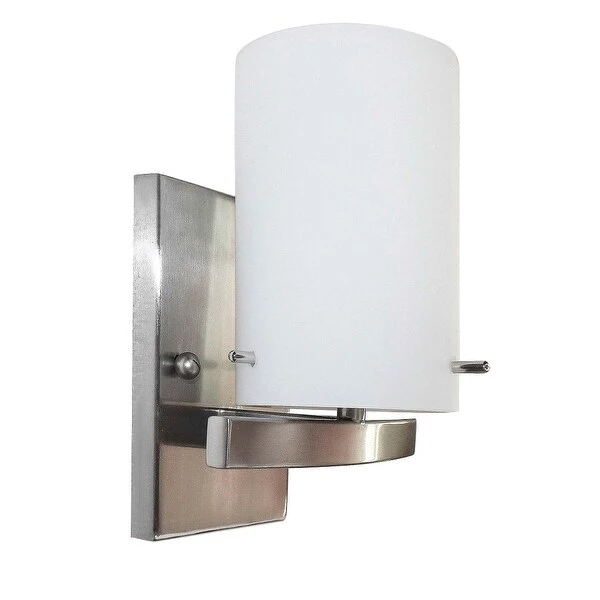 Rosalind 1 Light Vanity Lighting in Brushed Nickel Finish - Brushed Nickel