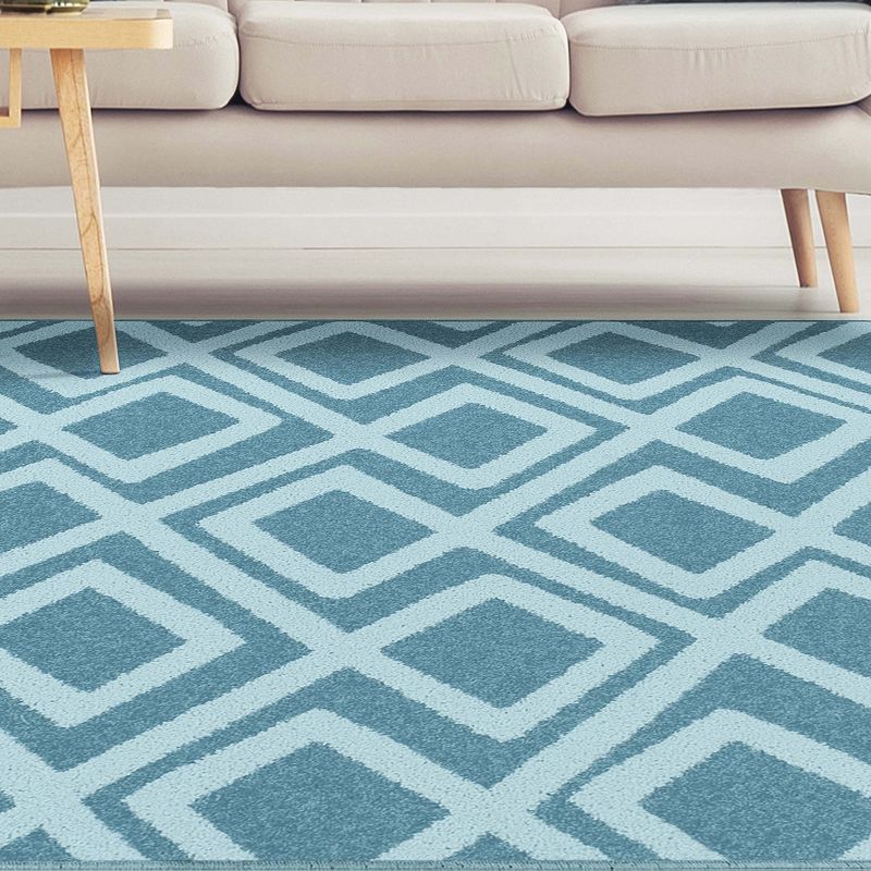 SUPERIOR Flagstone Modern Geometric Indoor Area Rug