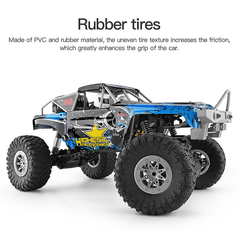 Wltoys 104310 Rc Car 1/10 Climbing Car 4wd Dual Motor Rc Buggy Off Road 2.4g Car Gift Toy