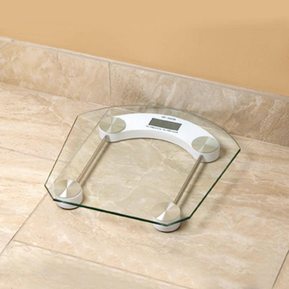 Home Basics Glass Bathroom Digital Scale BS01261