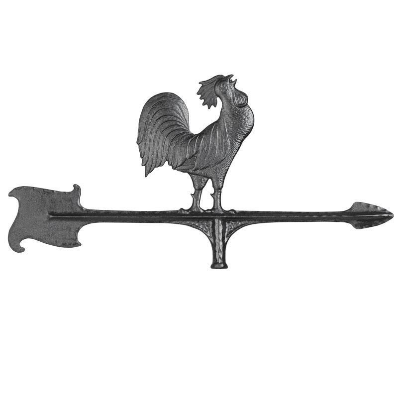 Whitehall 00071 30 Rooster Accent Weathervane - Black