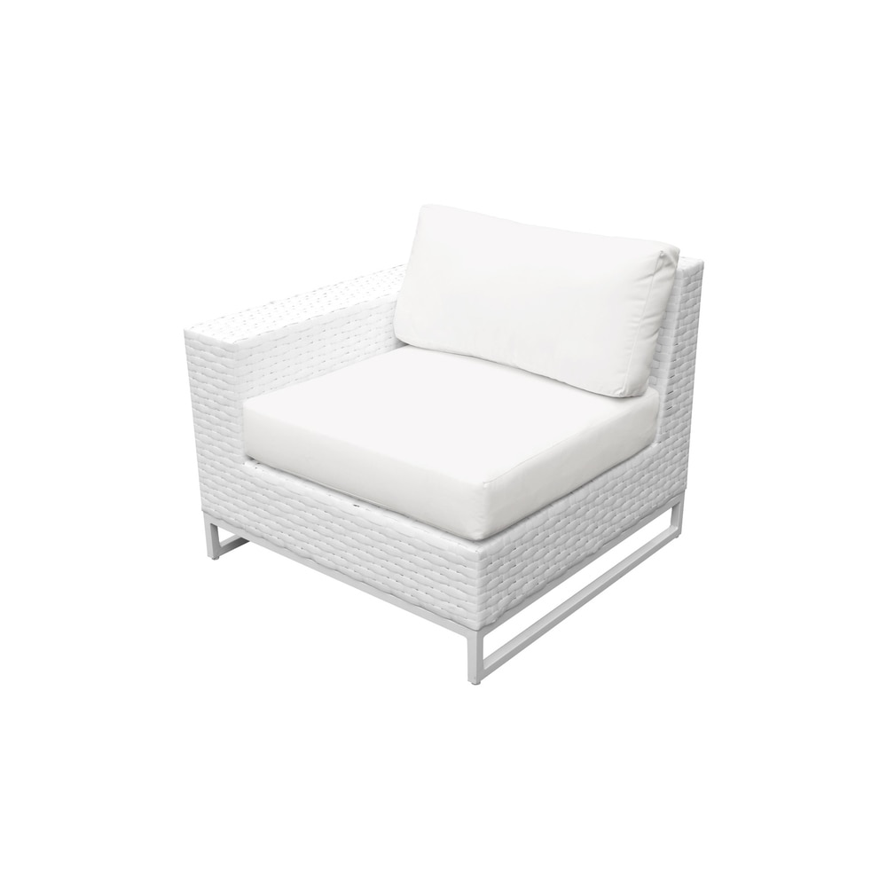 Miami 3 Piece Outdoor Wicker Patio Furniture Set 03c