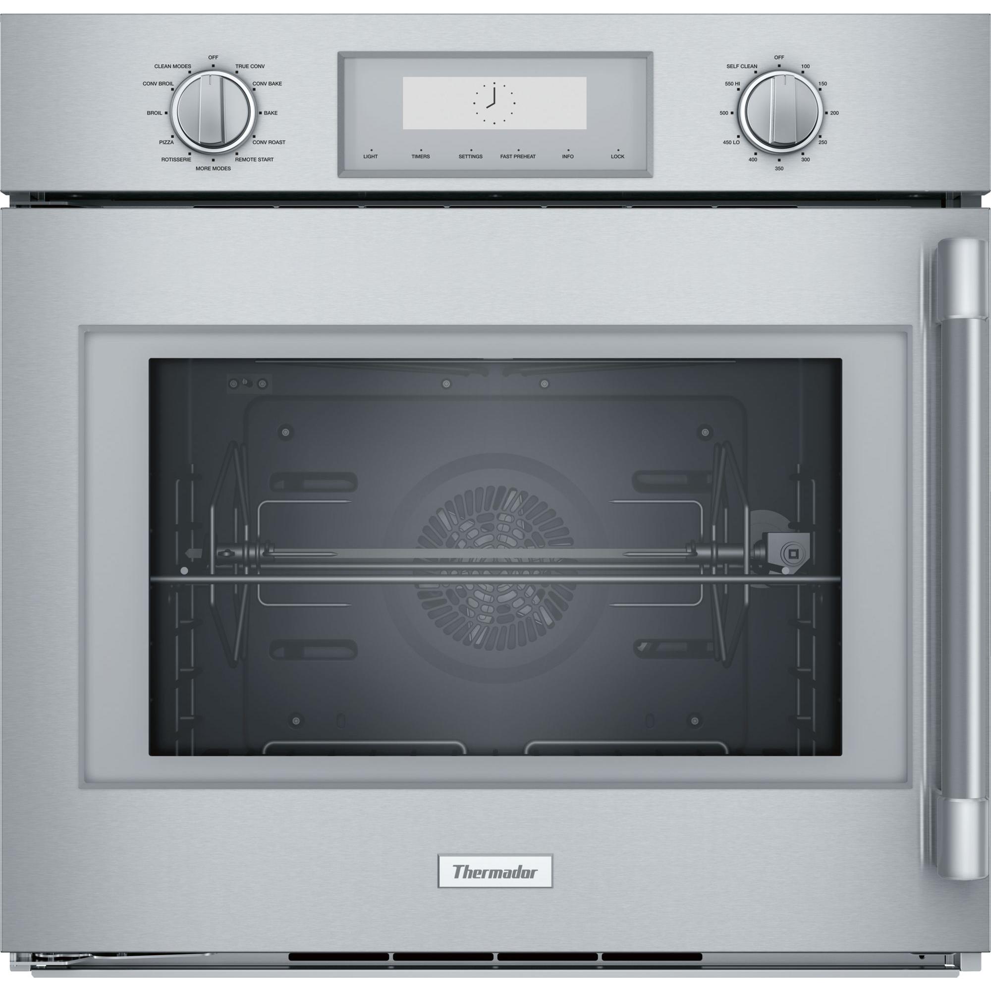 Thermador 30-inch, 4.5 cu.ft. Built-in Single Wall Oven with Convection POD301LW