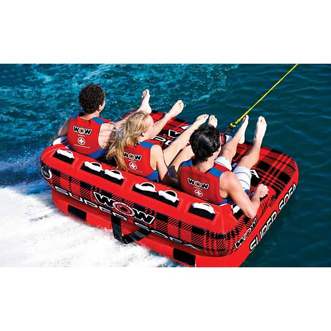 WOW Watersports Super Sofa 3 Person Towable