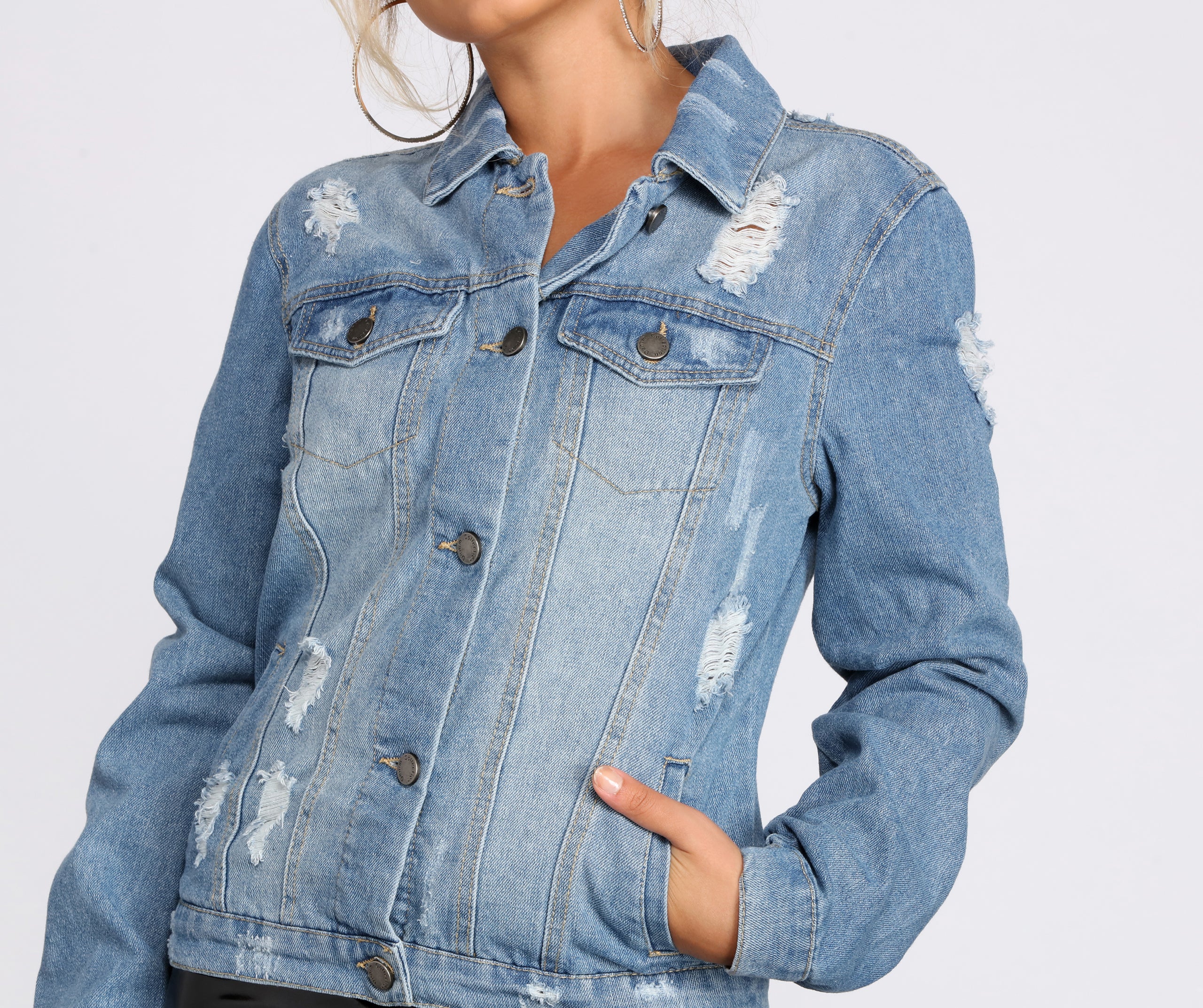 Keepin' It Casual Denim Jacket