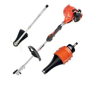 ECHO 21.2 cc Gas 2-Stroke Attachment Capable Straight Shaft String Trimmer with Speed-Feed Head and 100 MPH Leaf Blower Kit PAS-225VPB