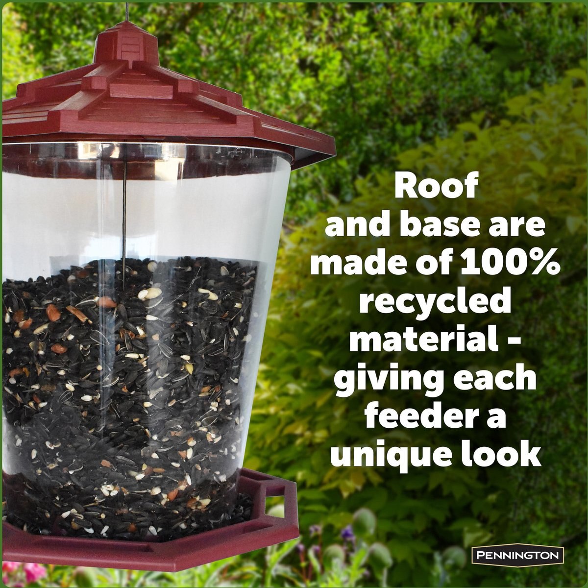 Pennington Earth Smart Recycled Grand Ecozebo Bird Feeder