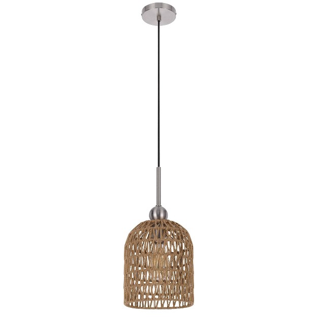 Burlap Pendant Cal Lighting