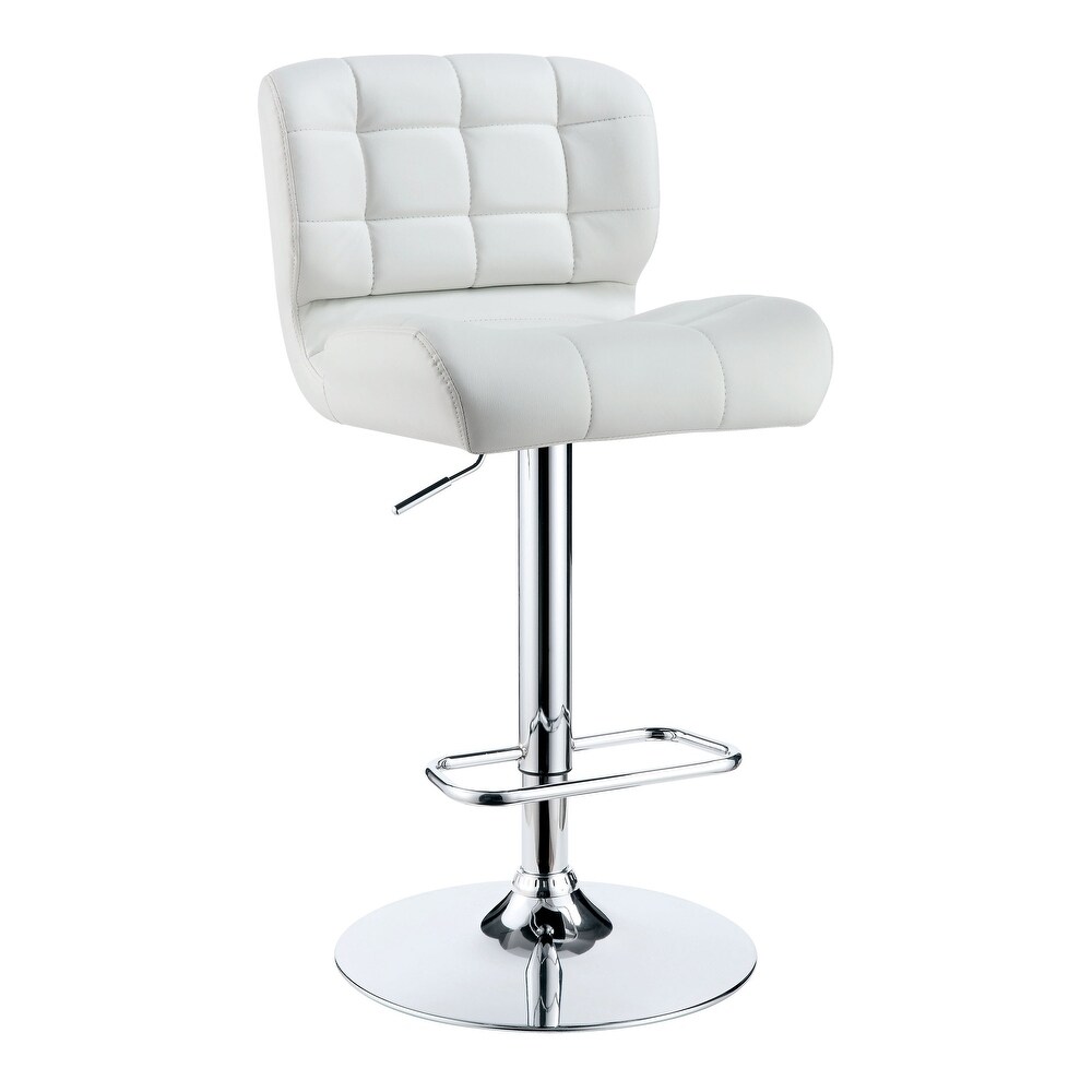 Beas Contemporary Swivel Bar Height Chair (Set of 2) by Furniture of America