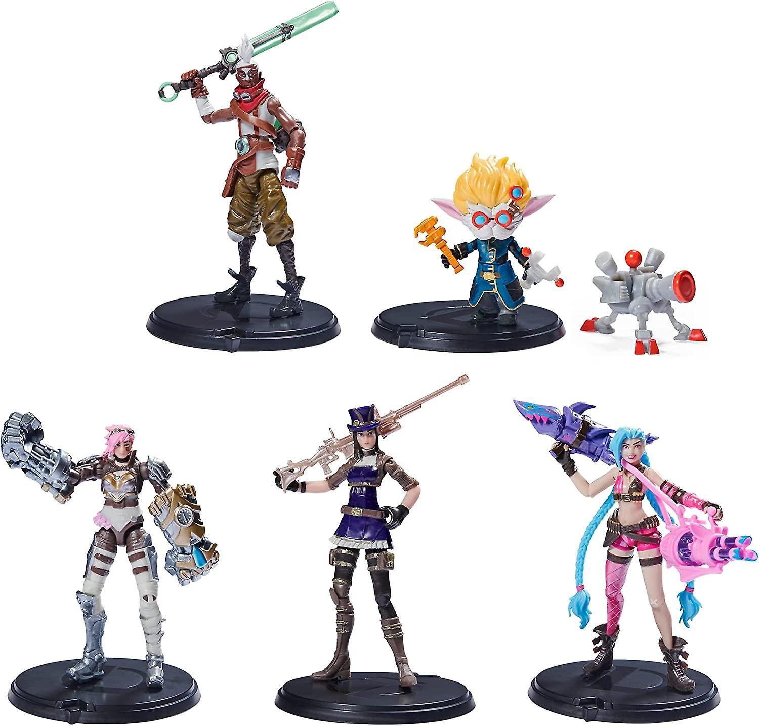 5-Pack League of Legends Dual City Pack Exclusive Figure