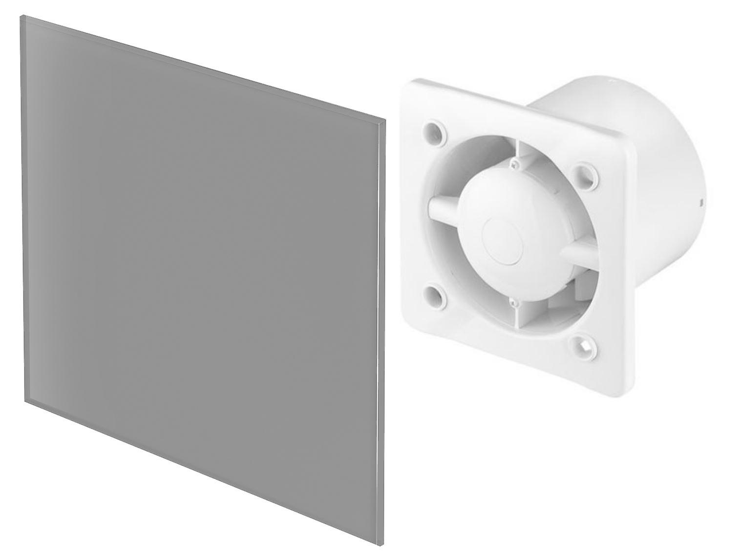 100mm Humidity Sensor Extractor Fan TRAX Front Panel Wall Ceiling Ventilation