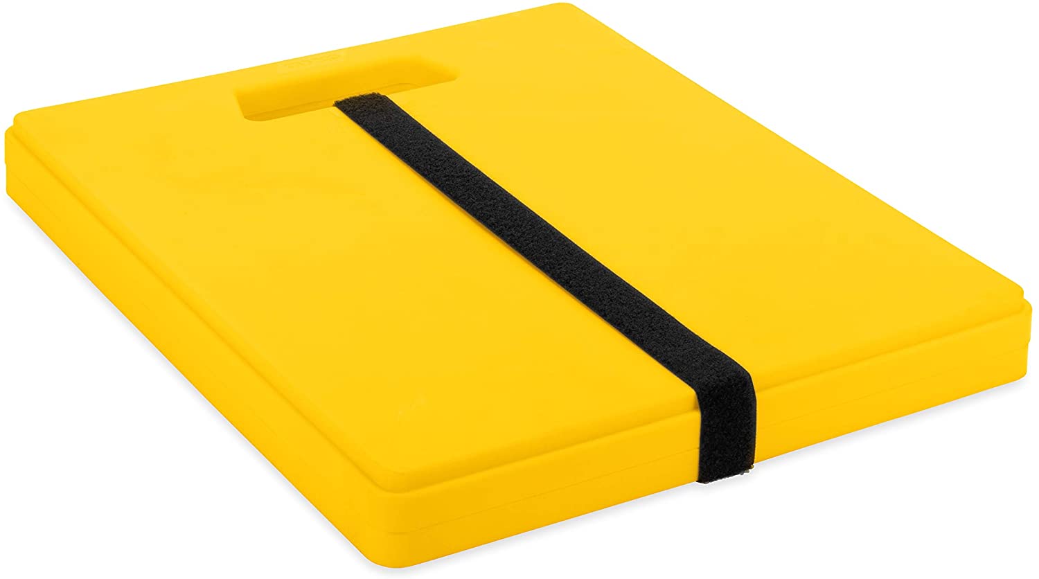 Camco 44541 Large RV Stabilizing Jack Pads Without Handle， 14 Inch x 12 Inch Pad - 2 Pack， Yellow