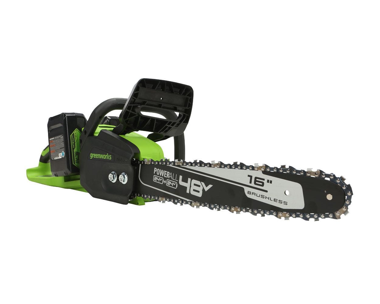 48V (2 X 24V) 16-Inch Cordless Chainsaw | Greenworks Tools